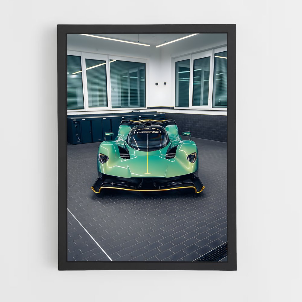 Poster Garage de Vitesse – affiche Aston Martin (vue 2)